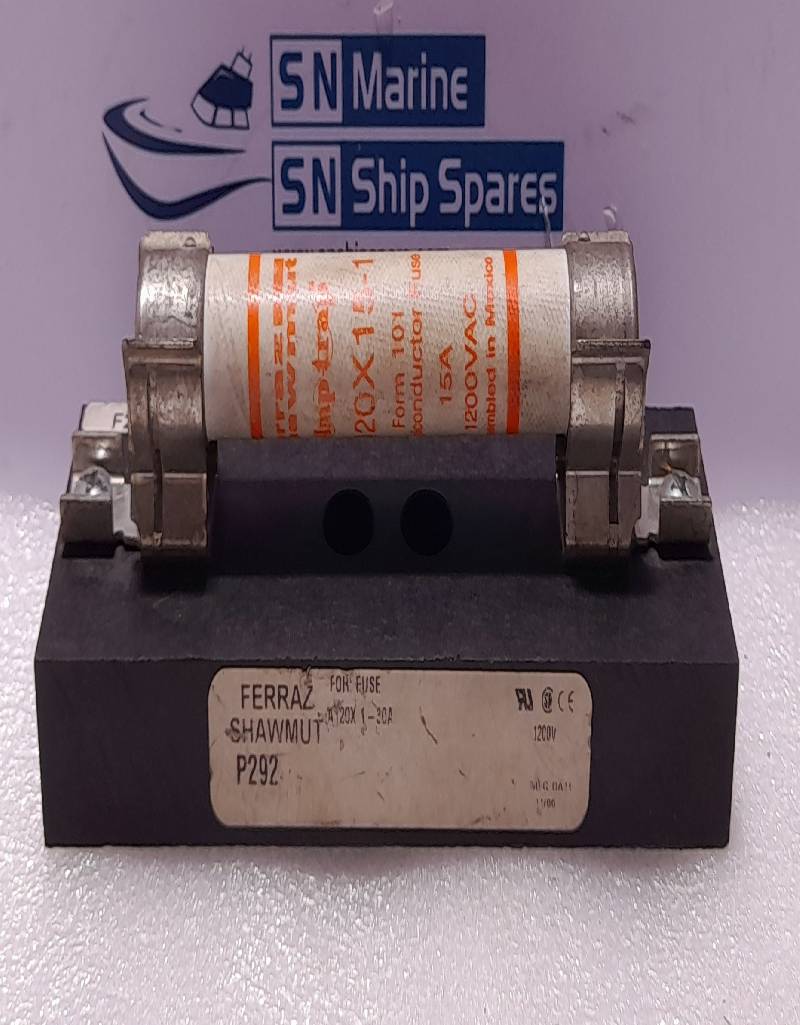 Ferraz Shawmut P292 Fuse Holder With A120X15-1 15A 1200VAC