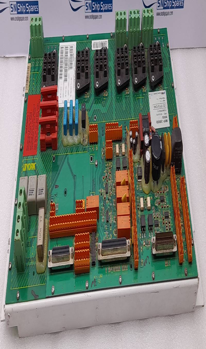 YORK MARINE MP-3000 Relay Printed Circuit Board 0713-1246 Rev Y
