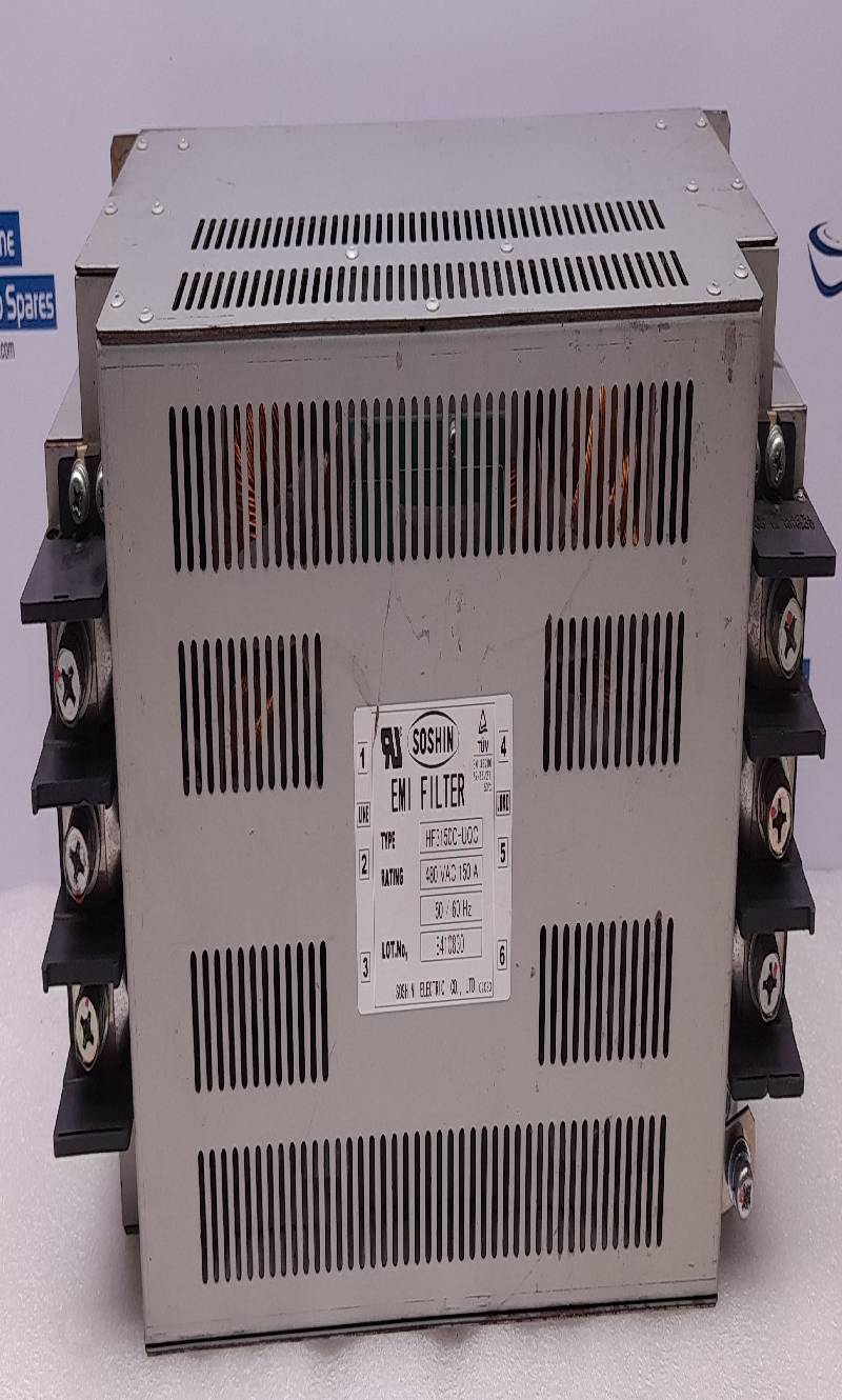 SOSHIN ELECTRIC HF3150C-HQC EMI FILTER 480VAC 150A 50/60Hz