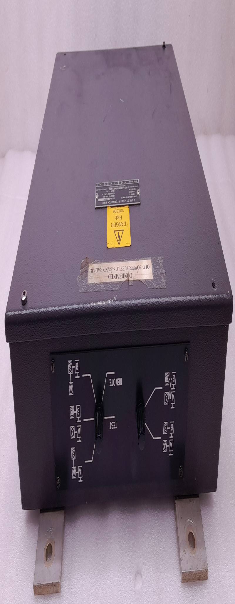KELVIN HUGHES HRC-A9 DUAL SYSTEM INTERSWITCH UNIT EQUIPMENT CLASS ‘B’