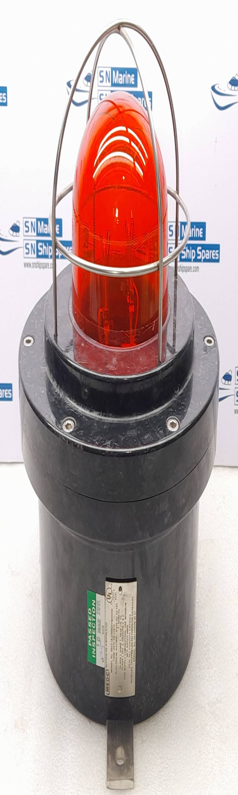 MEDC XB12 UL24006AYBNNNN Strobe Light Amber 21 JOULES XENON 240VAC 50/60Hz