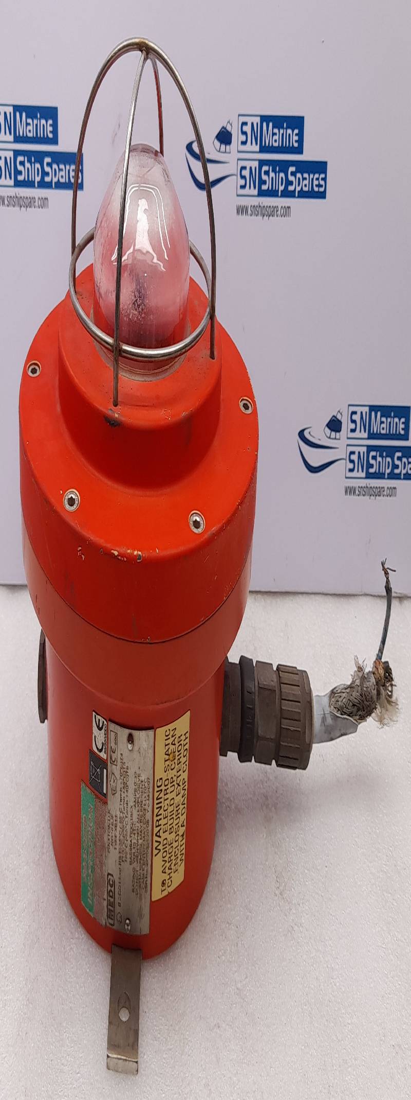 MEDC XB11 Xenon Explosion Proof Beacon Strobe Light NG166JF 24VDC AMPS0.32