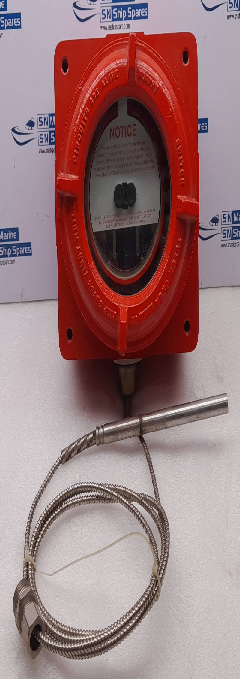 MURPHY SPLC-250S05-EX Temperature Switchgage 125VAC 1AMP 207MPa/300psi