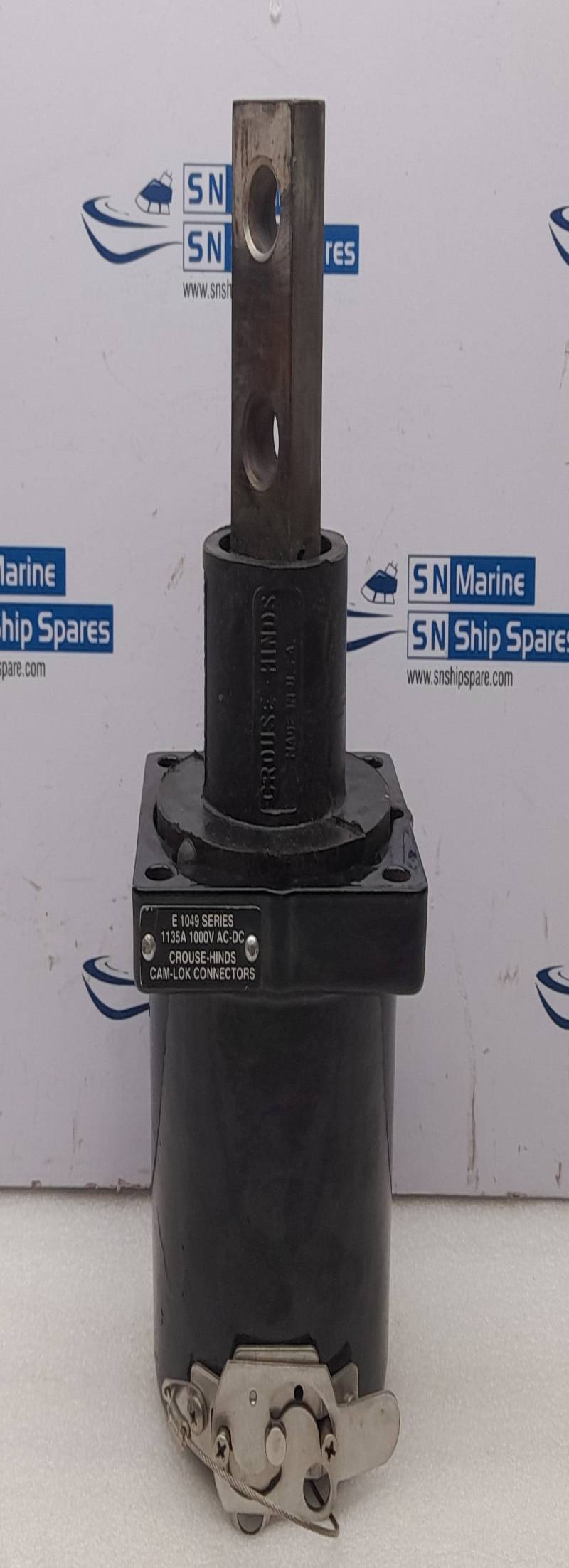 Crouse Hinds E1049 Cam-Lok Connectors 1135A 1000V AC-DC Male Recept Black DBL