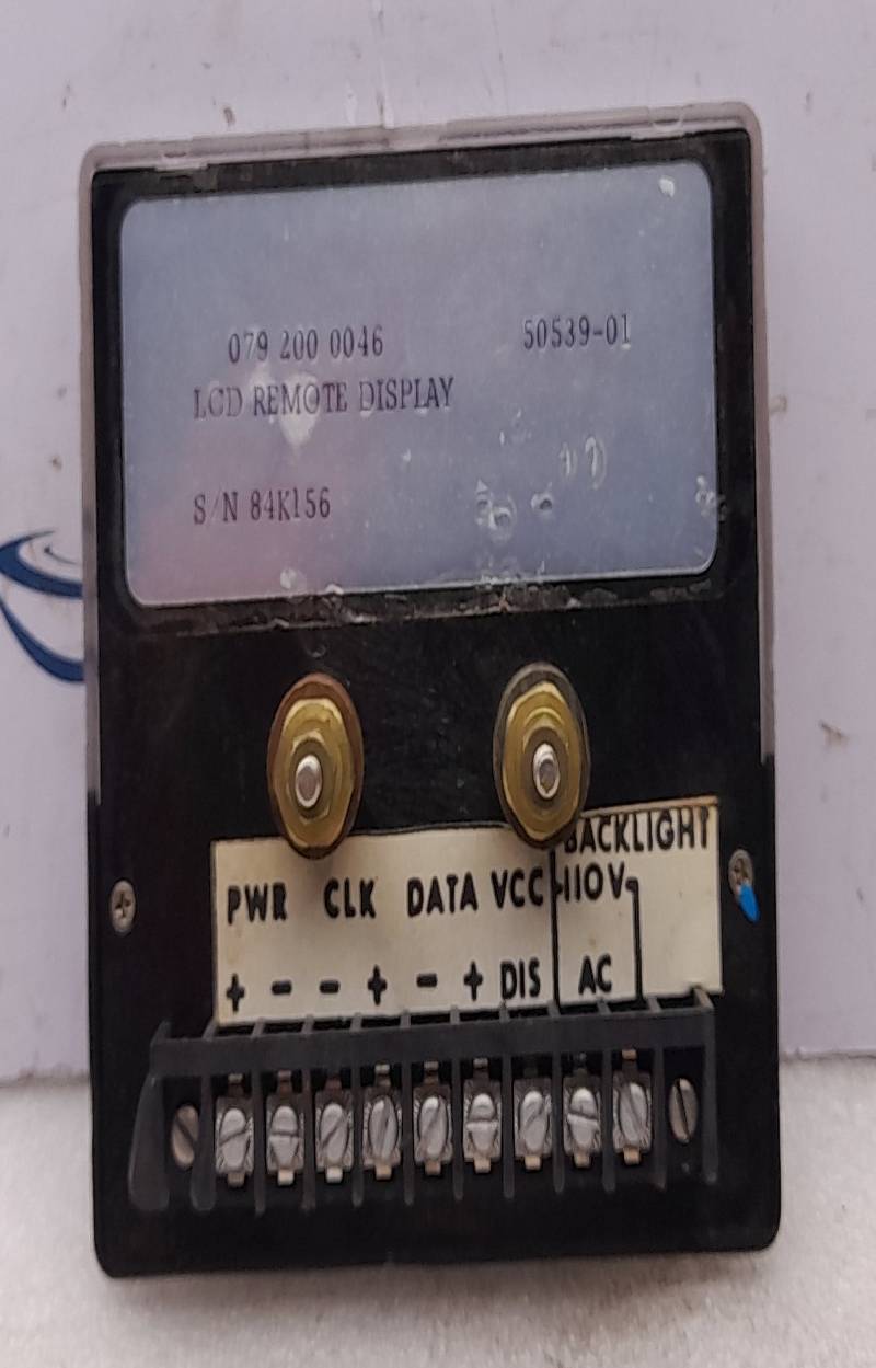 079-200-0046 Lcd Remote Display 50539-01