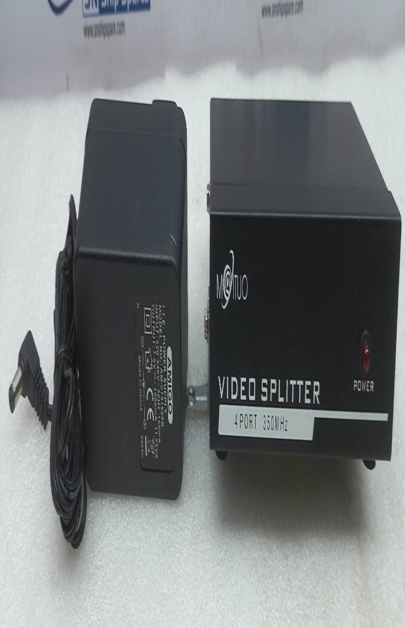 Maituo 4-Port Video Splitter 350MHz NTI VOPEX-C5VA-4C-E