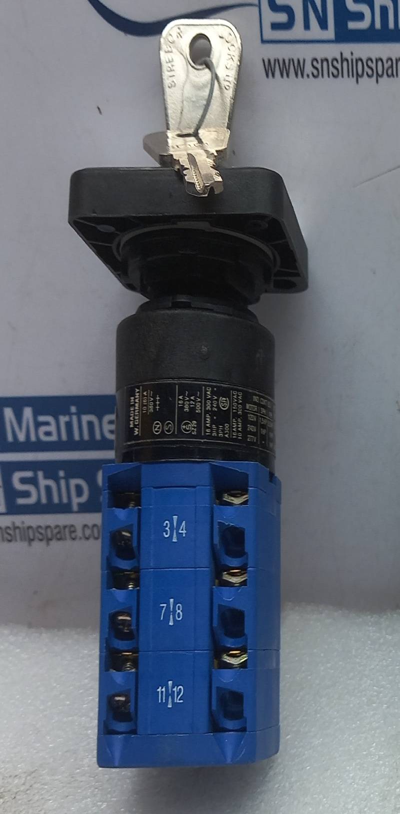Kraus & Naimer CG8 Control & Starter & Control Contact Switch Typ: CG8-NKL871