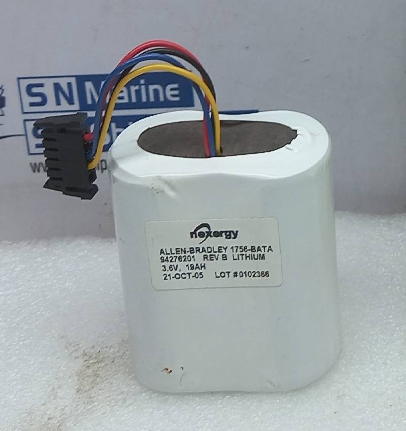 Allen-Bradley 1756 BATA Control Logix Battery Module Series A Rev B Nexergy