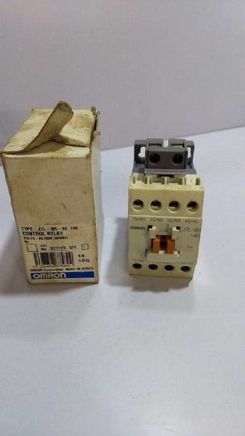 Omron J7L-BR-40 Control Relay AC 100V 50/60Hz