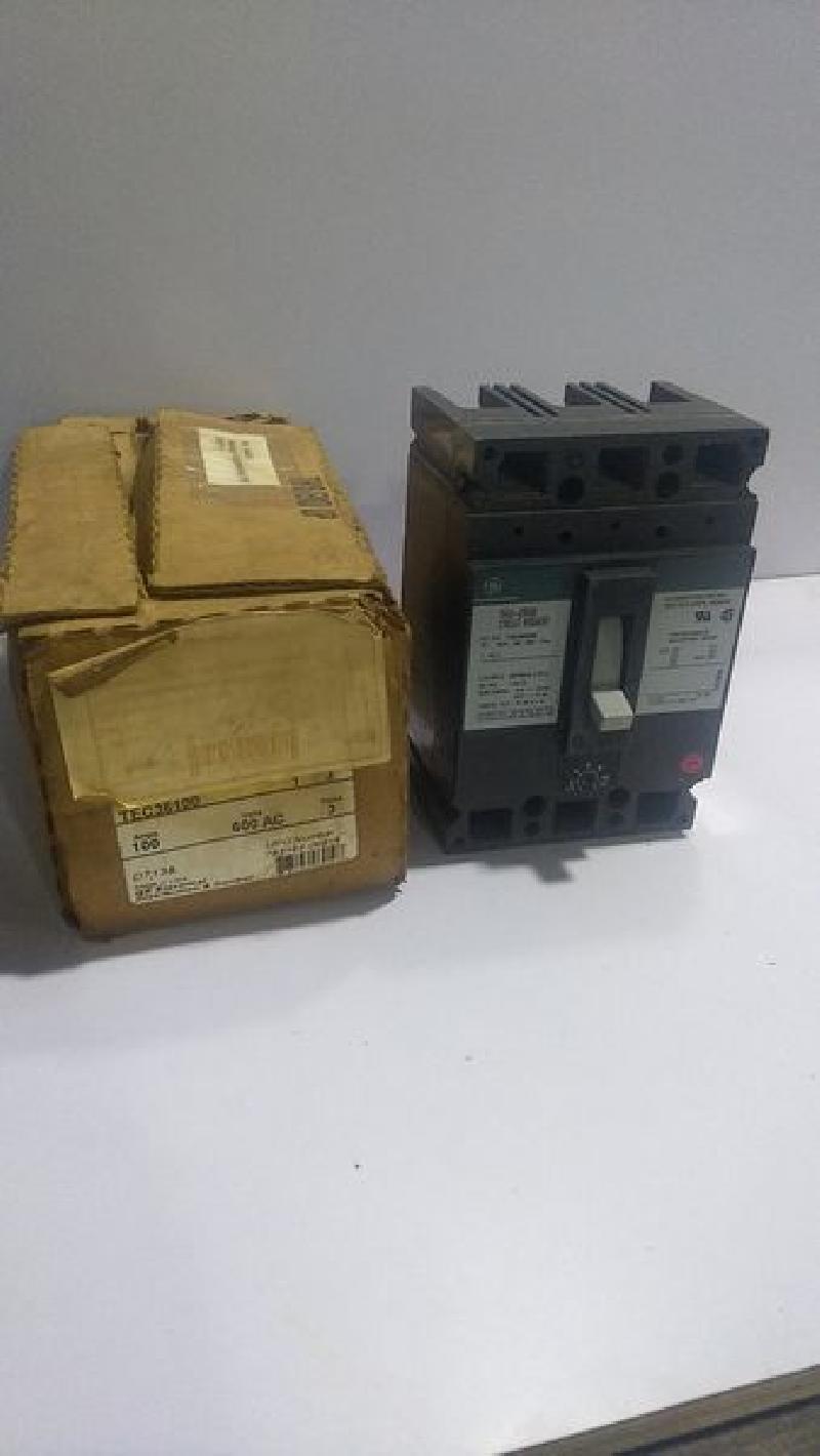 GE MAG-Break Circuit Breaker TEC36050 General Electric 50A 600VAC