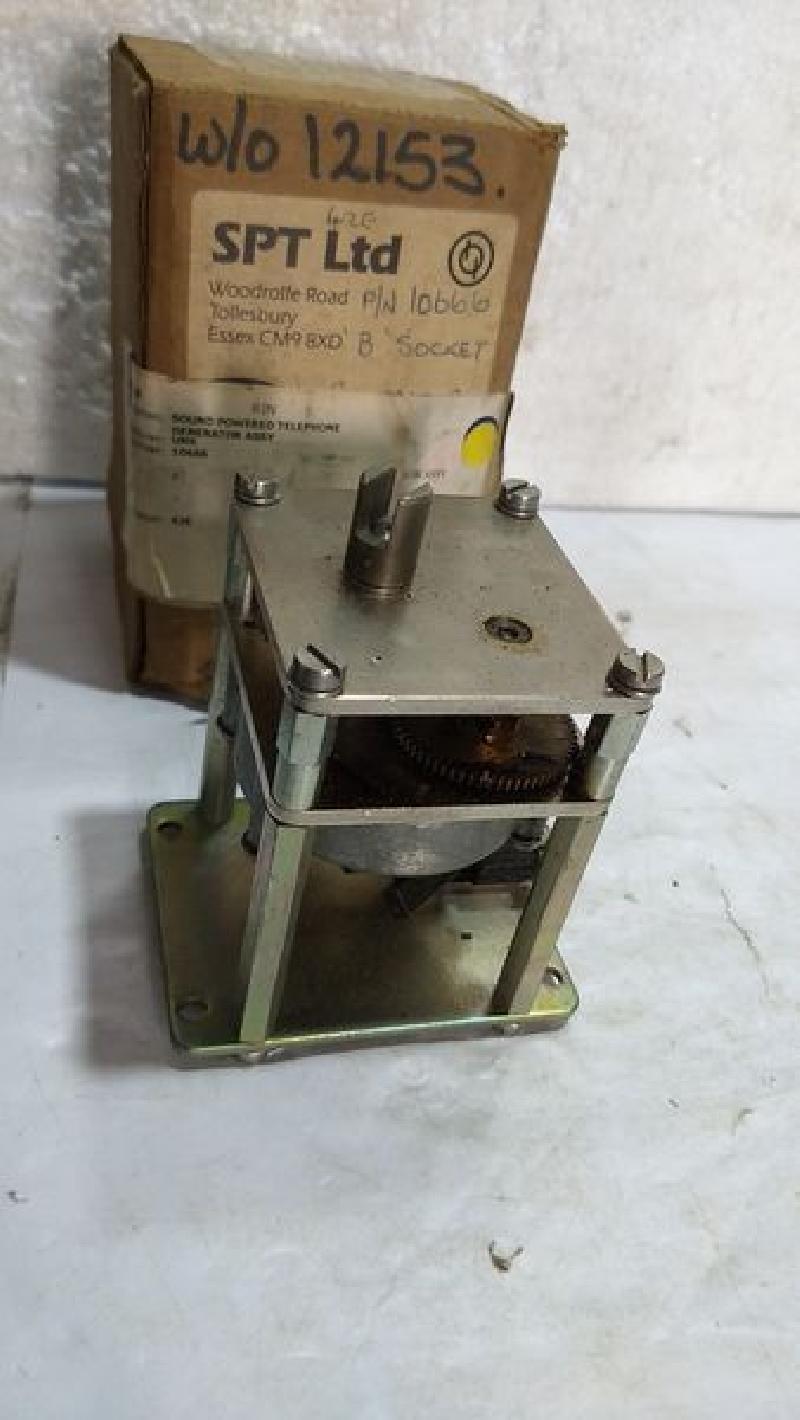 Sound Powered Telephone SPT Ltd Generator assembly 10666 'B' Socket
