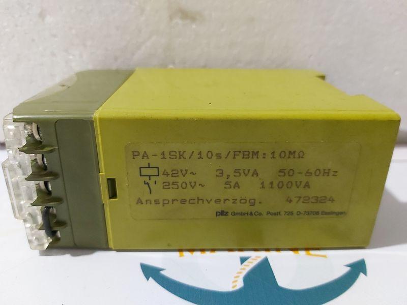 Details about   PILZ PA-1SK/10S SAFETY RELAY 