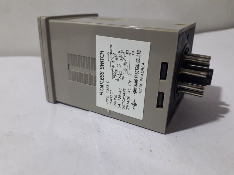 YongSung Electric YSFS-M5 Floatless Switch Control Pack 5A 120VAC 8Pin