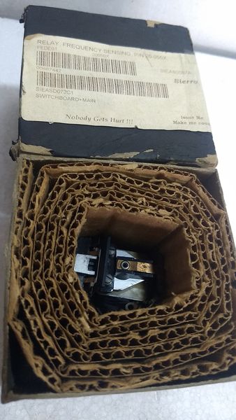 Frequency Sensing Relay 20-050X ICS Unit 3491A37G17 - Main SwitchBoard 871005-09
