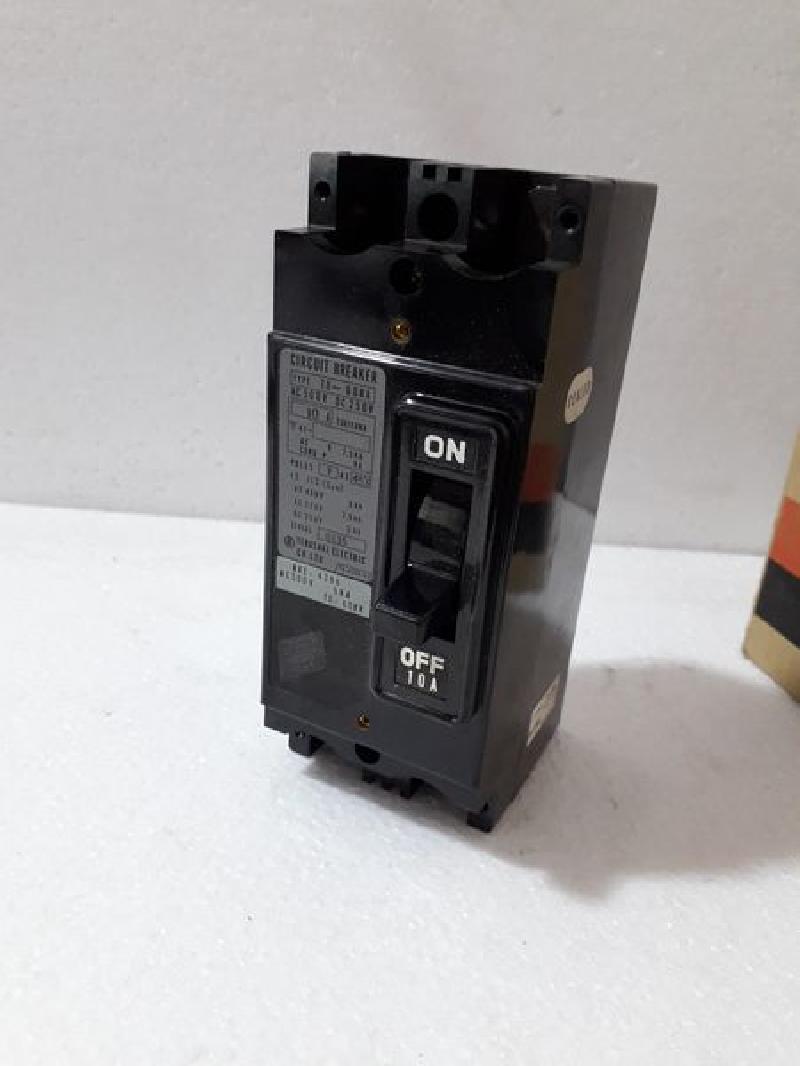 Terasaki TO-60BA 2Pole 10A AC500V DC250V Circuit Breaker On/Off Switch