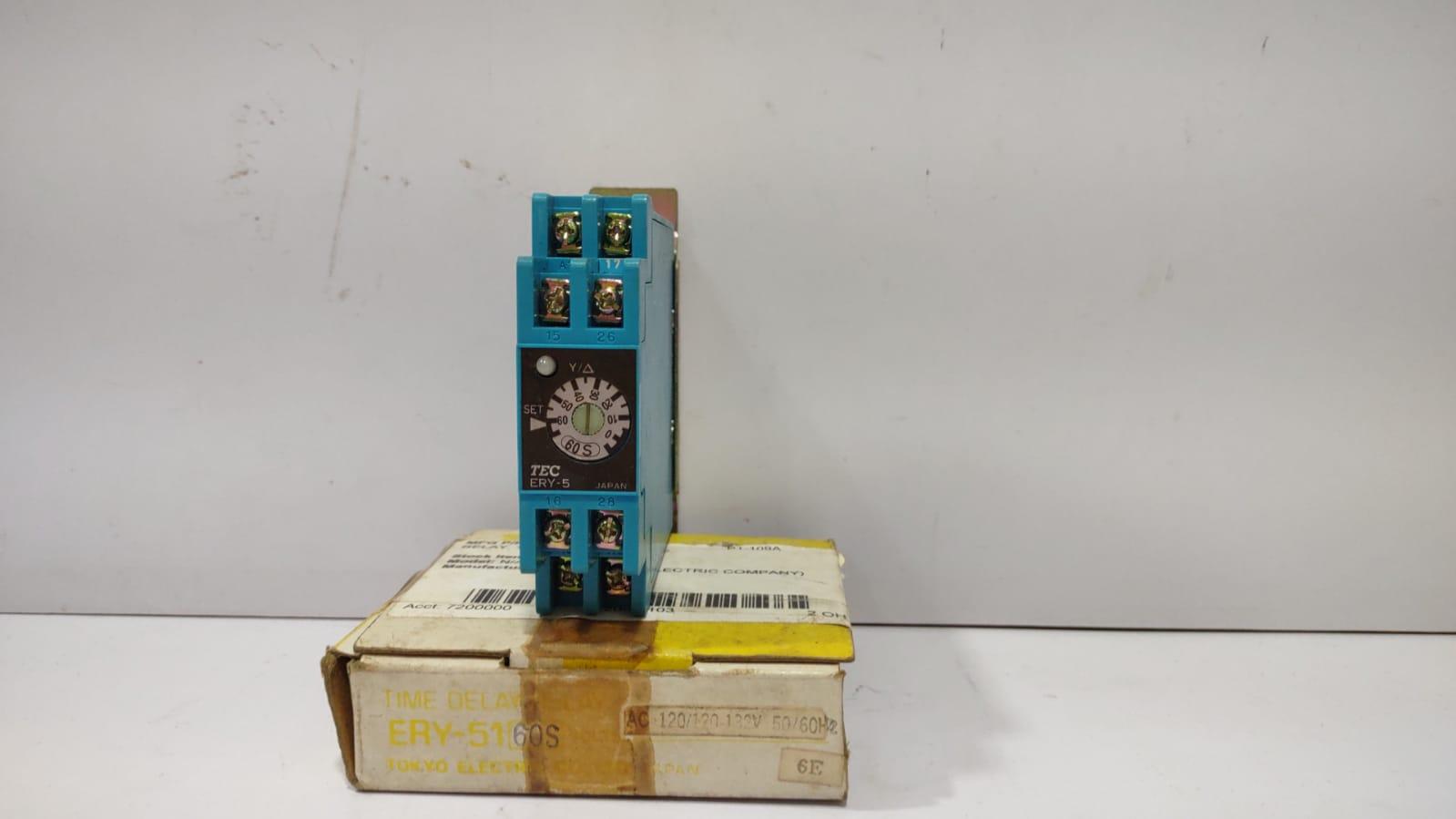 TEC ERY-5 Star Delta Time Delay Relay ERY-5160S