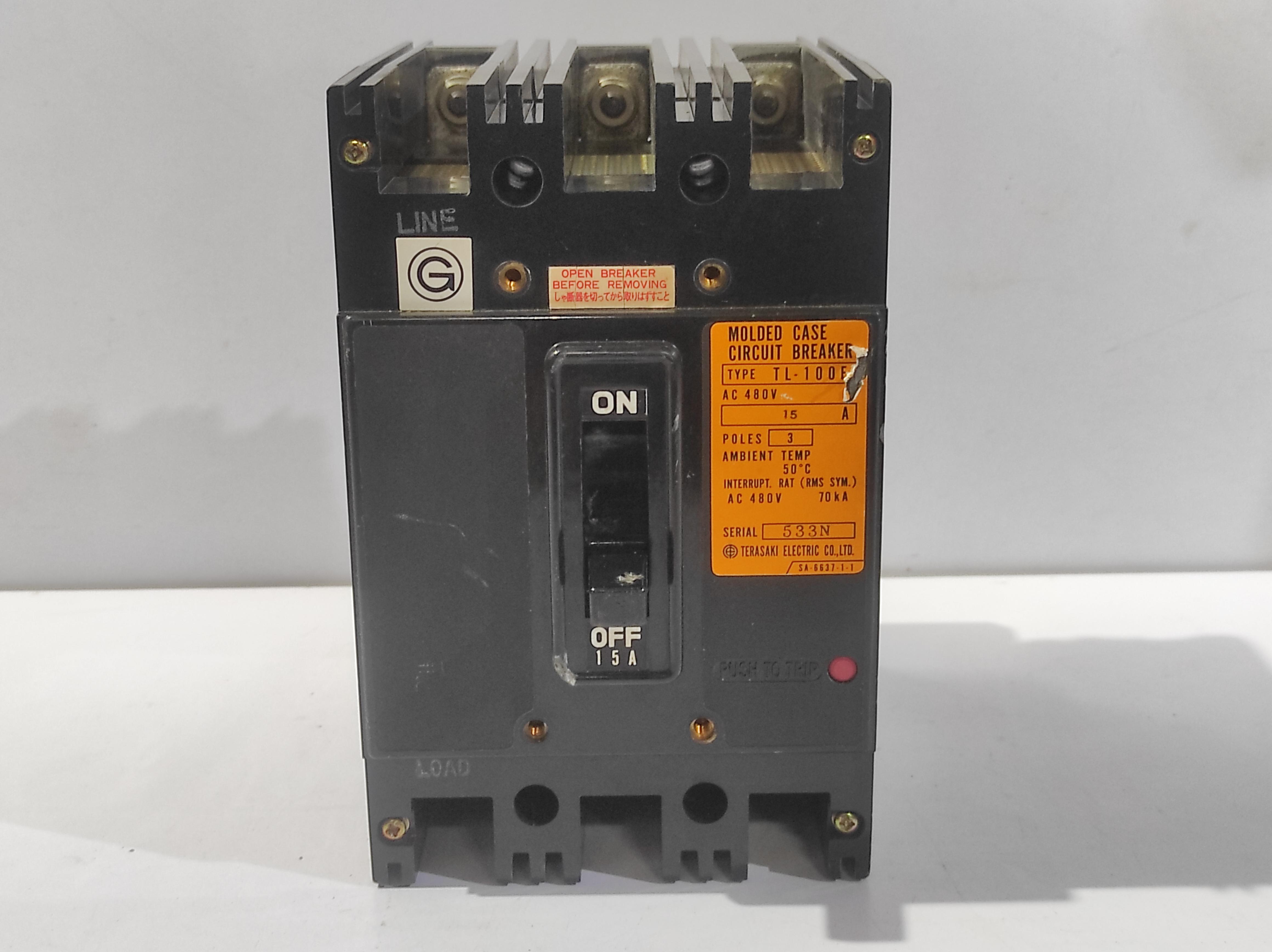 Terasaki TL-100E Circuit Breaker 15A