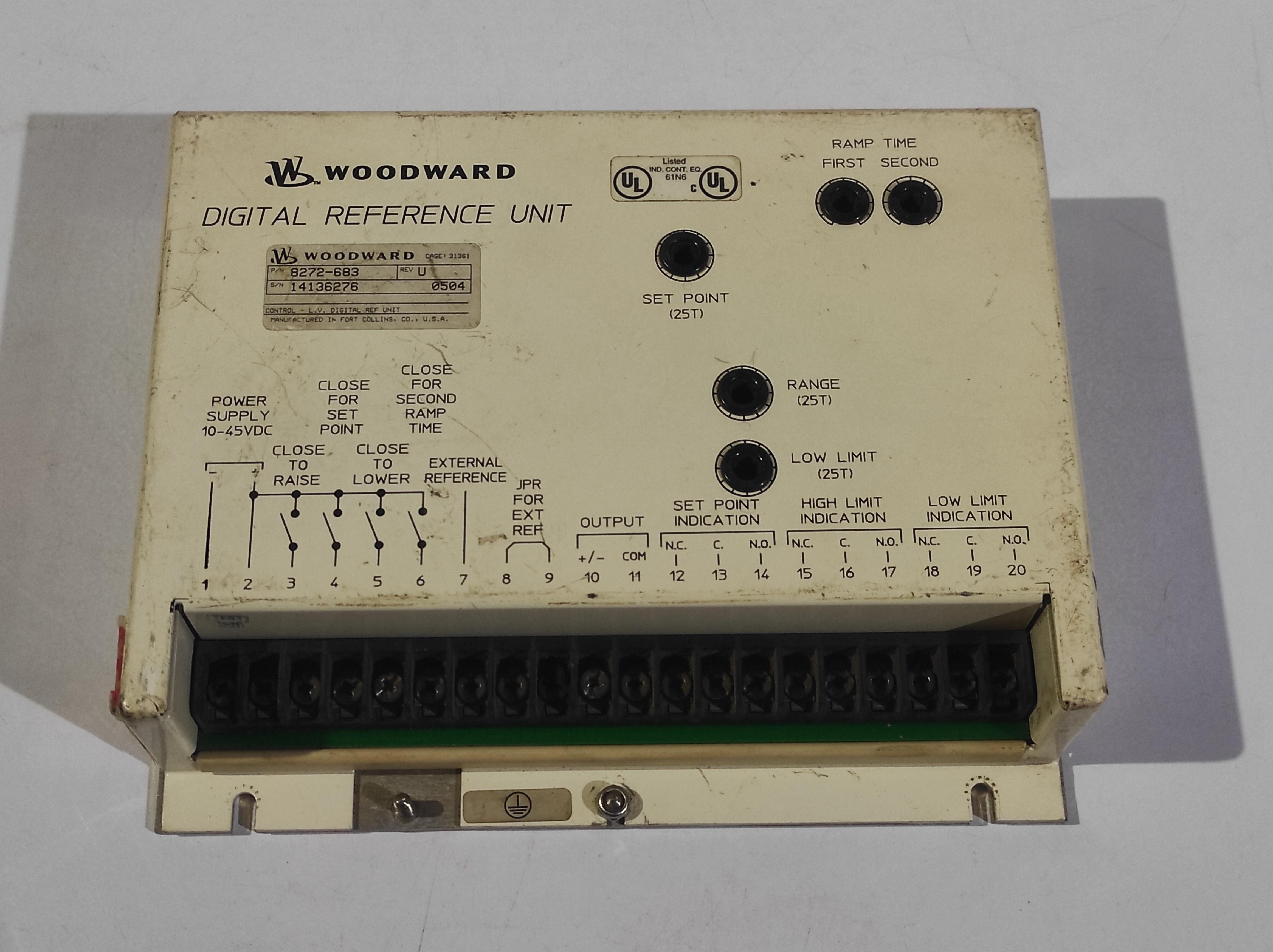 Woodward 8272-683 Rev U Digital Reference Unit