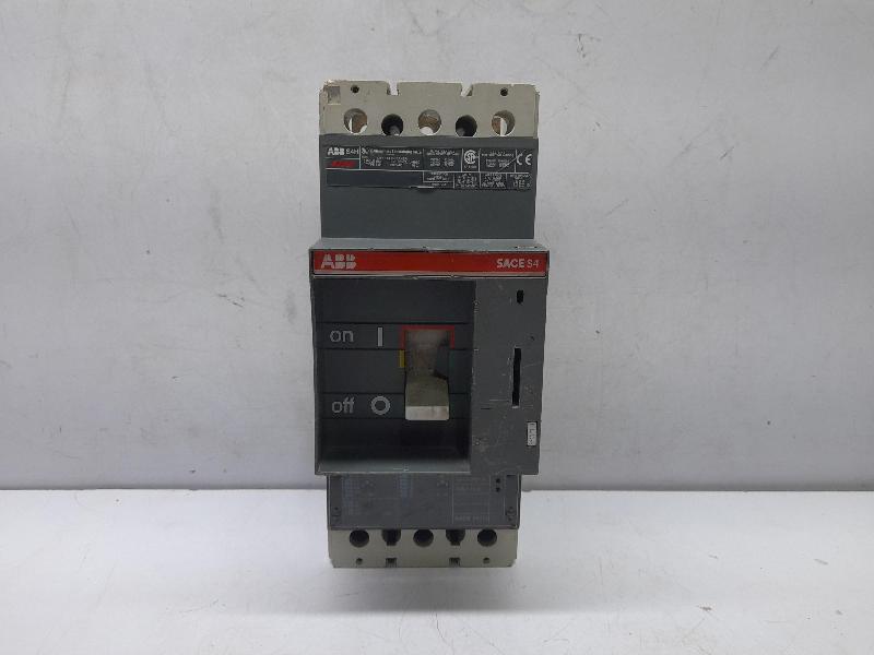 ABB SACE S4 S4H Circuit Breaker SACE PR211 250A 3 Pole 600VAC