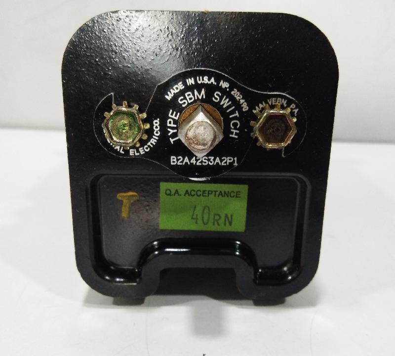 GENERAL ELECTRIC B2A42S3A2P1 SBM SWITCH
