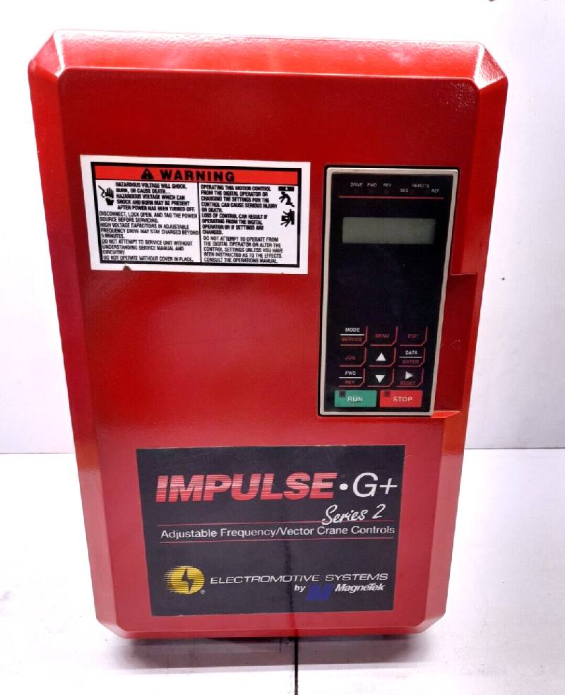 MagneTek CIMR-G5M4011 Impulse G+ 4028-AFG+ Series 2 Adjustable Frequency/Vector Crane Controls