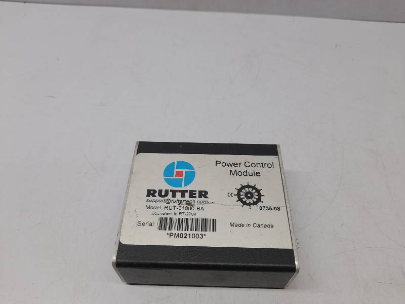 Rutter RUT-01000-BA Power Control Module 