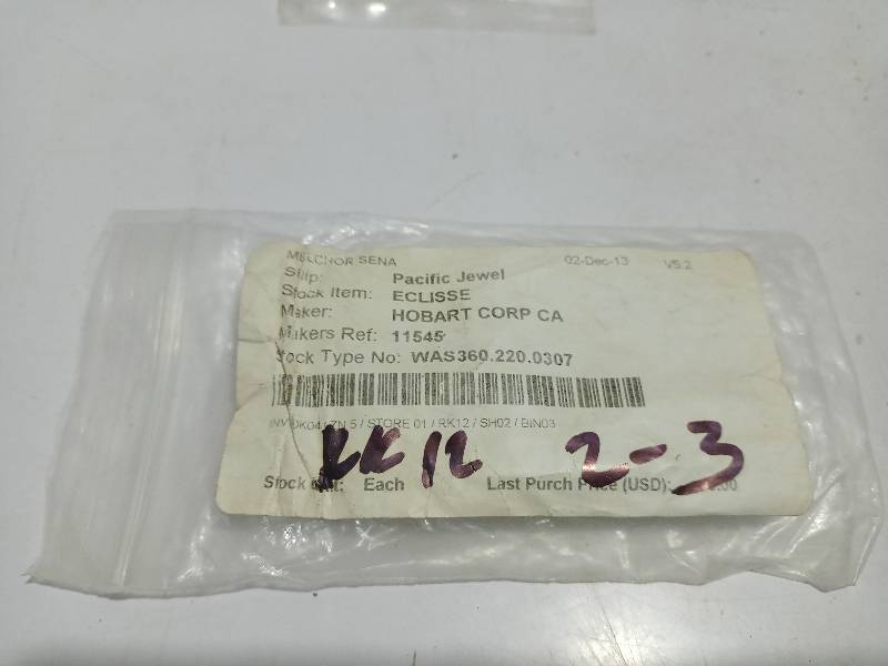 Hobart 11545 ECLISSE 3pc lot