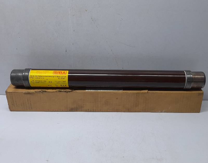 SIBA 3010113.6,3 HV Back Up Fuse 3010113 63A 6/12 kV HHD Fuse Link