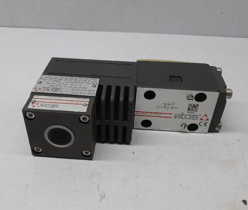 Atos DHA-0631/2/M 24DC 24 Solenoid Valve 24VDC 8W 0A/M 24DC 22 Model 0A-24DC NOV E. 103688+74