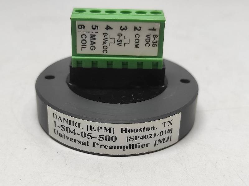 Emerson Daniel EPM 1-504-05-500 Universal Preamplifier
