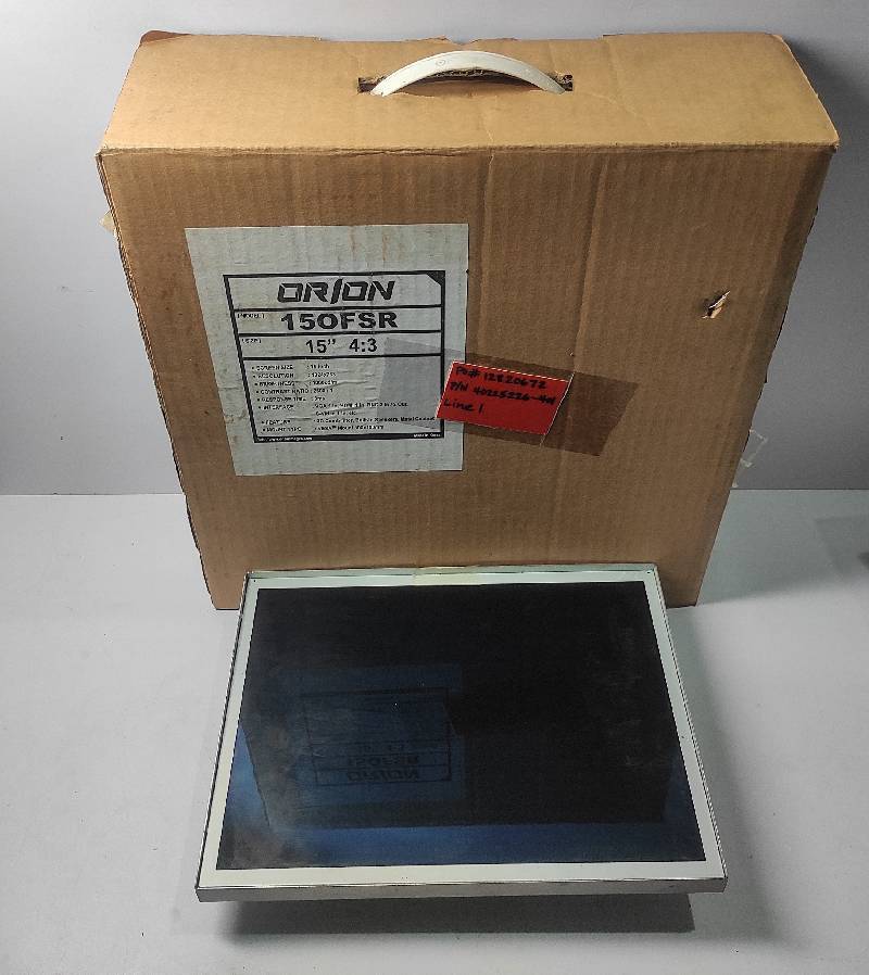 Orion 150FSR 15Inch TFT LCD Color Monitor 12VDC