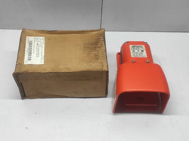 Hercules 531-SWH Foot Switch W W Grainger 2W807 Foot Switch 18A 1HP 125/250VAC