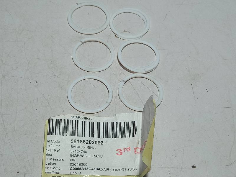 INGERSOLL RAND 37124740  BACKUP RING  AIR COMPRESSOR  