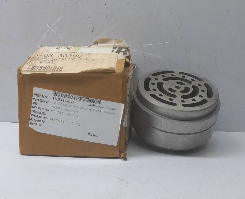 Nuovo Pignone 3-03-30390 3X Valve inlet 95 77CT Low Lift KVI-DEF-3-03-30390 Suction Valve
