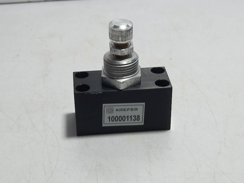 Kaefer 100001138 Throttle Non Return Valve