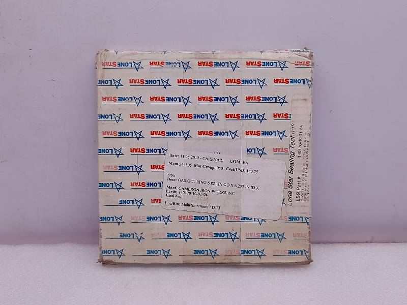 Lone Star 140170-10-01-04  Bonnet Gasket Ring 