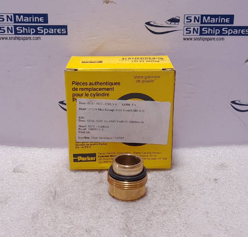 Parker RG2HLTS101 1 TUFF-SEAL 2H-3L-VH Kit NOV 108894G10 Seal Rod Gland