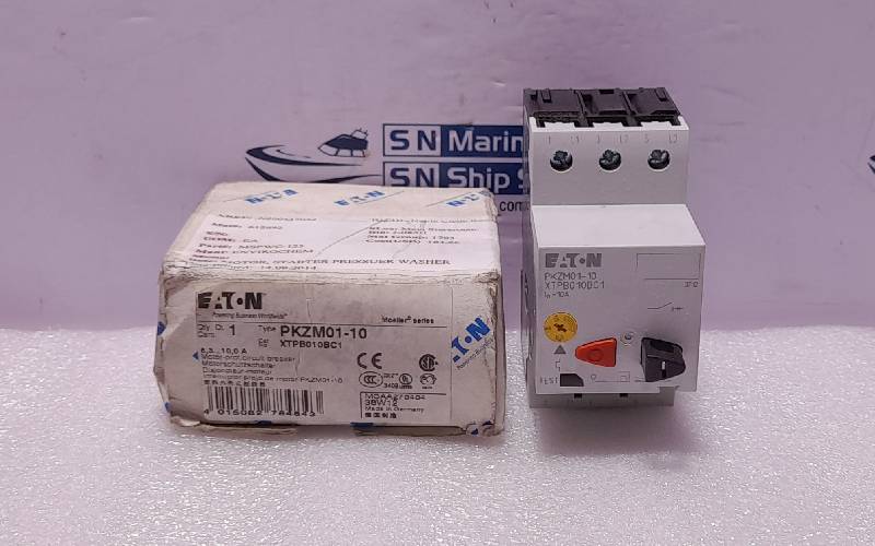Eaton PKZM01-10 Motor Protection Circuit Breaker XTPB010BC1 6.3-10.0A