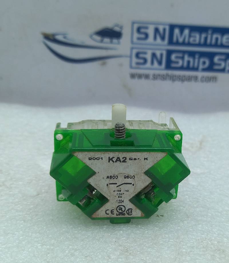 Square D 9001 KA2 Contact Block Ser.K A600 Q600 6PCs In Lot