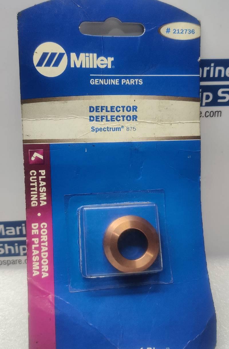 Miller Electric 212736 Deflector For IEC 60T, 80T/CX, 100T 2PCs In Lot