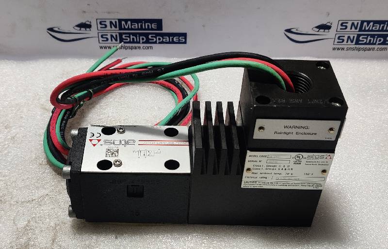Atos DHA/UL-0631/2/NPT 24DC 22 Solenoid Valve Model: 0A-24DC