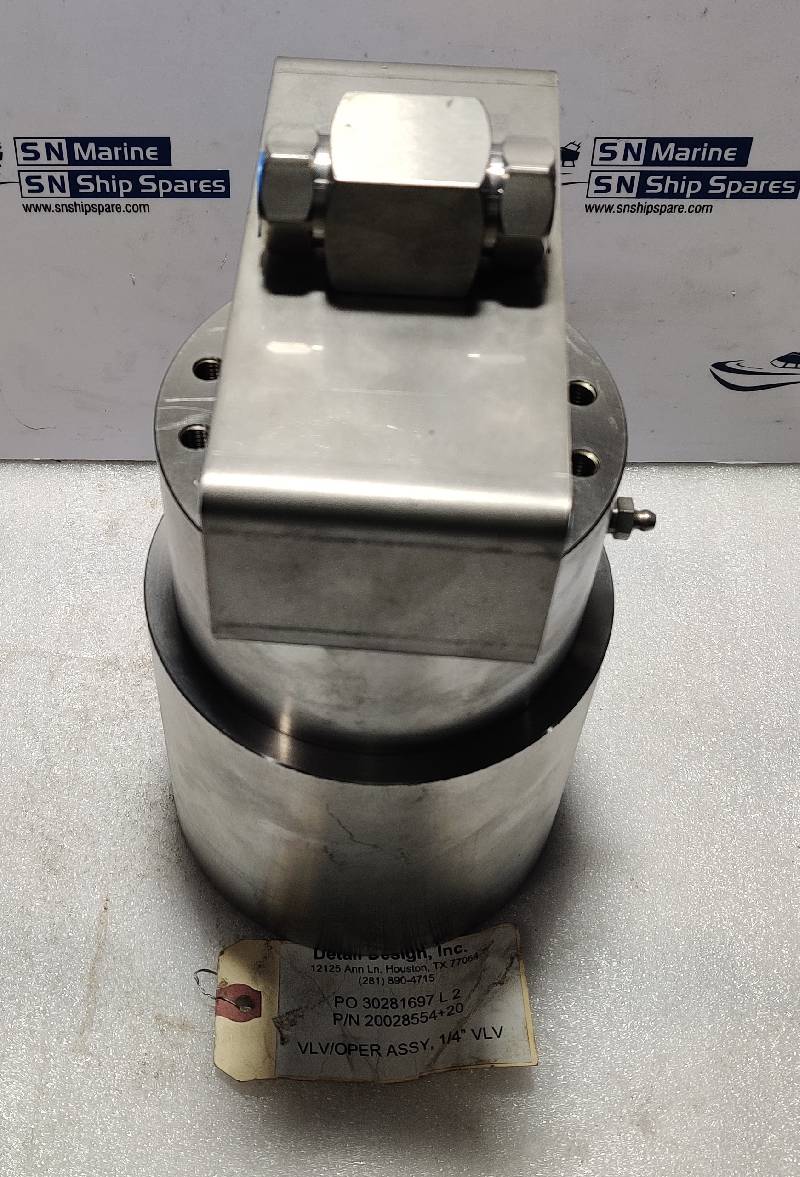 Detail Design 20028554 Valve Opener Assembly Size ¼