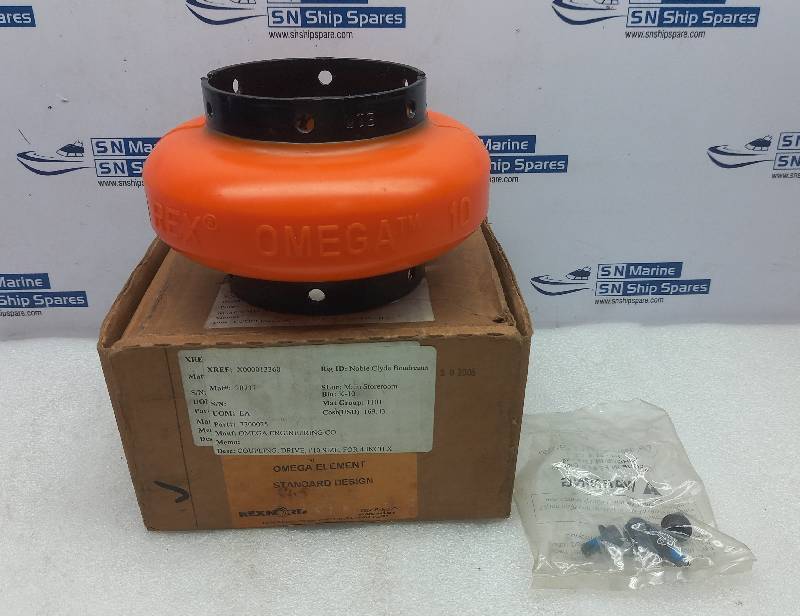Omega 7300025 Drive Coupling # 10Size For 4Inch X Rexnord