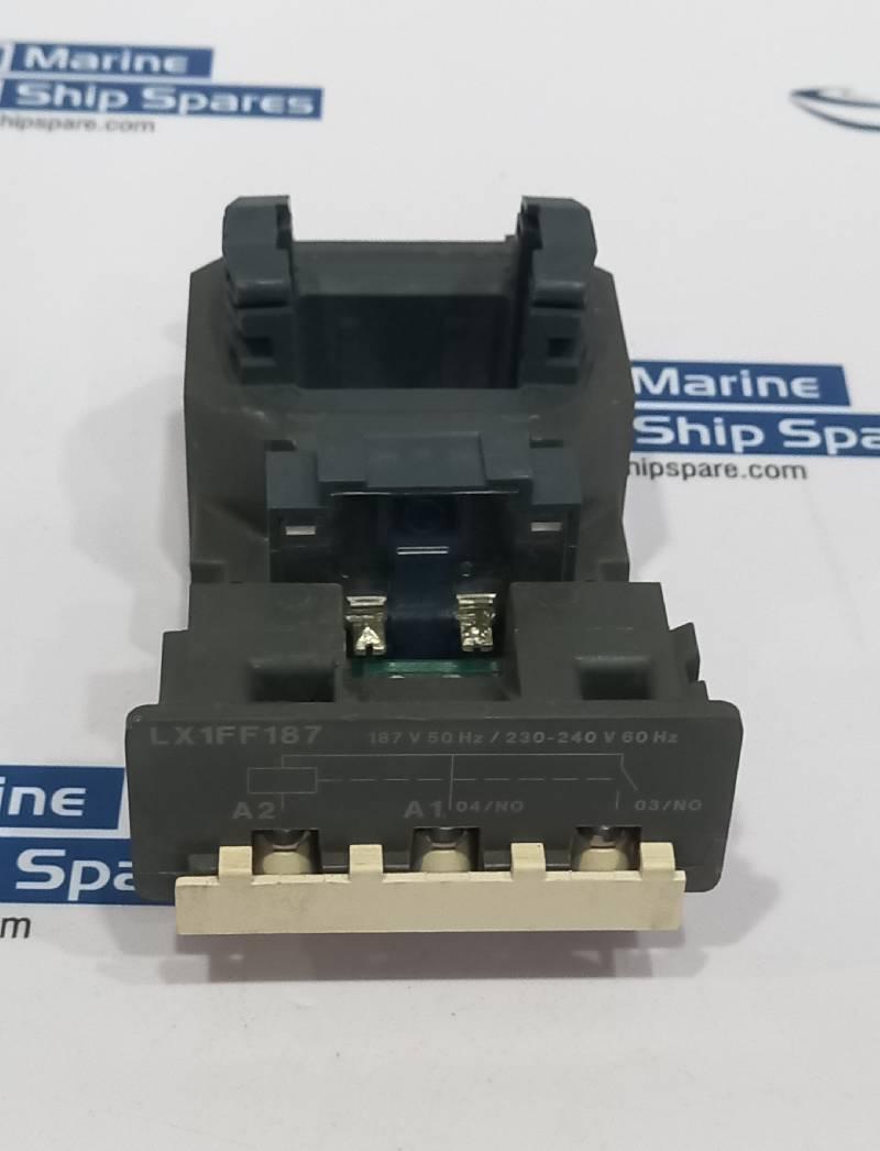 Telemecanique LX1 FF187 Contactor Coil 187V 50Hz 230-240V 60Hz Schneider Electric