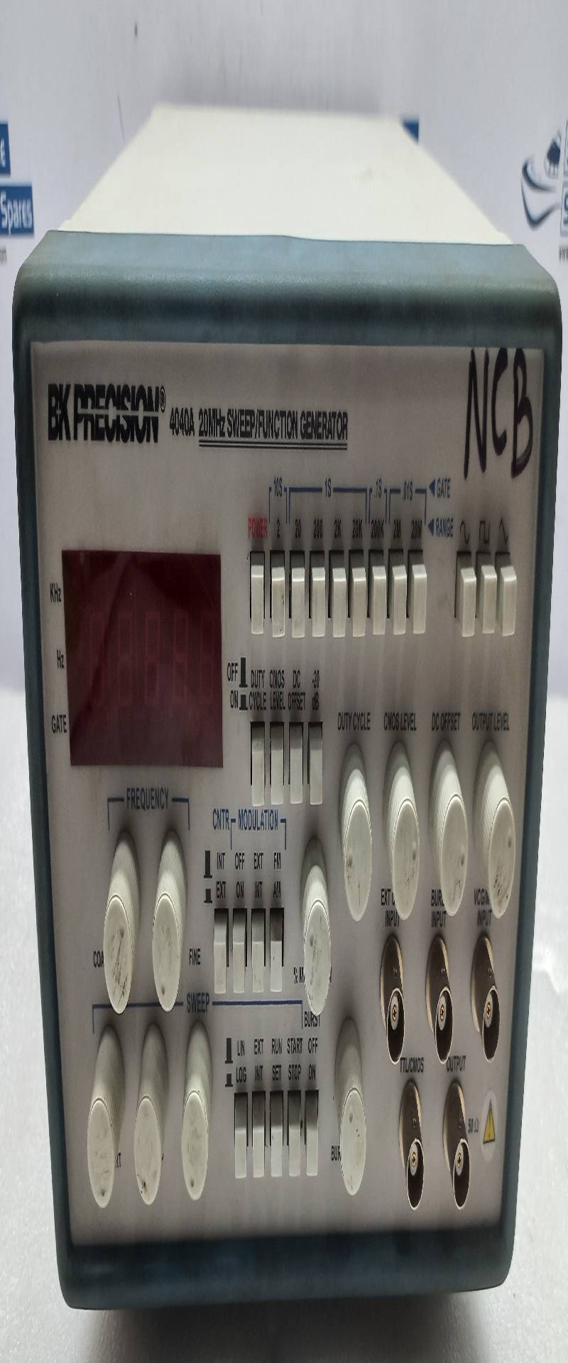 B&K Preciosion 4040A 20MHz Sweep / Function Generator 115Vac/60Hz