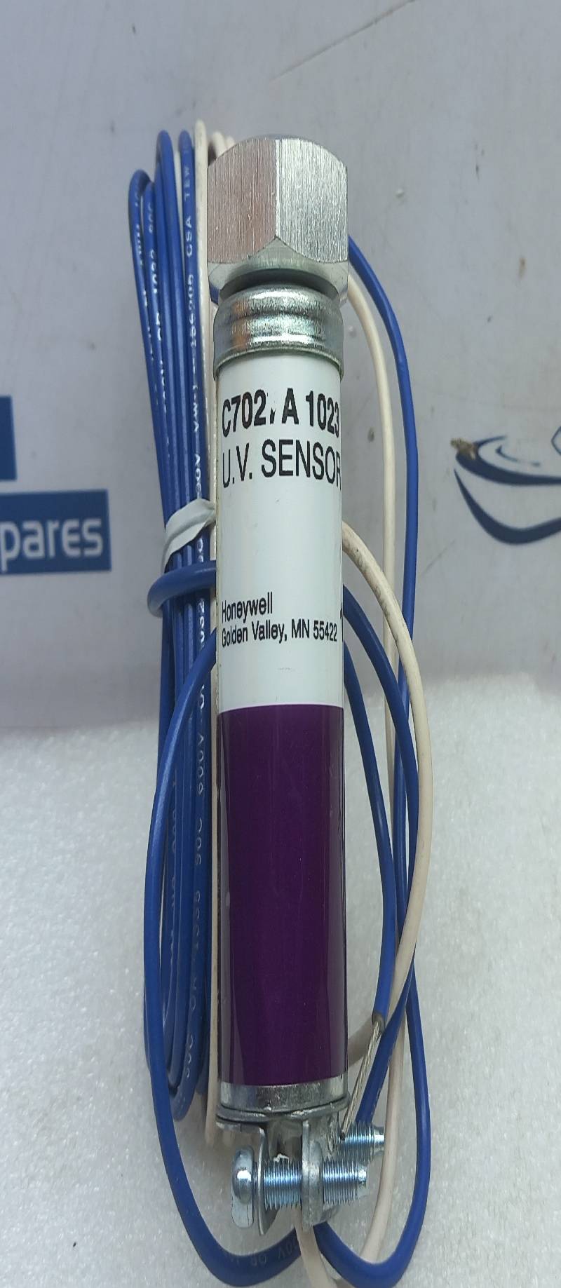 Honeywell C7027A 1023 Ultraviolet Sensor Rev B 50052243-002