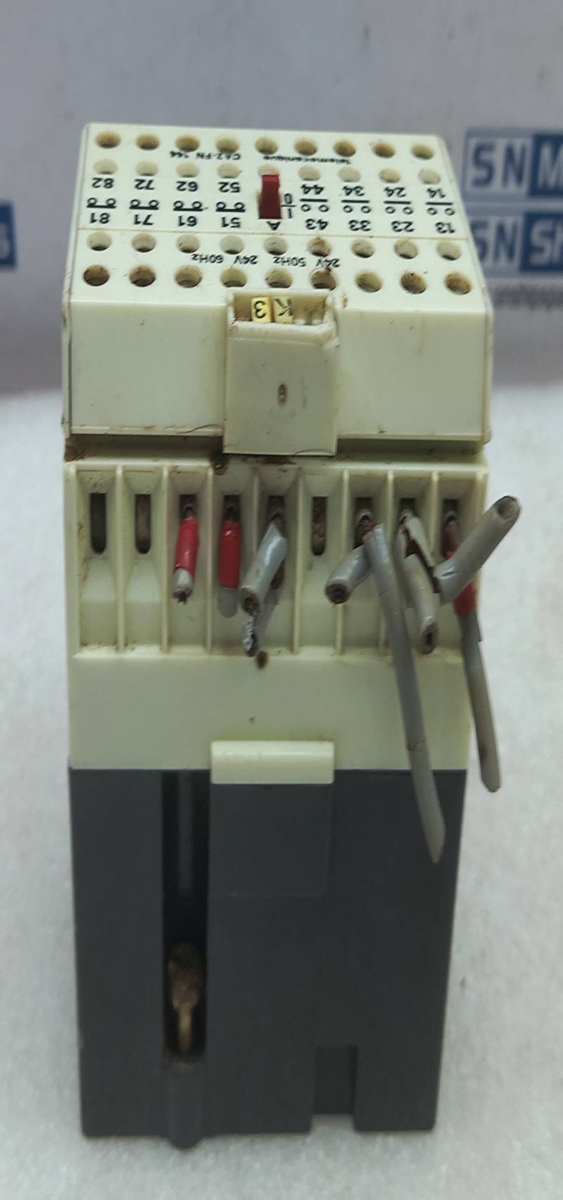 Telemecanique CA2-FN 144 Control Relay Ith=10A U=500V~ 300V AC Or DC