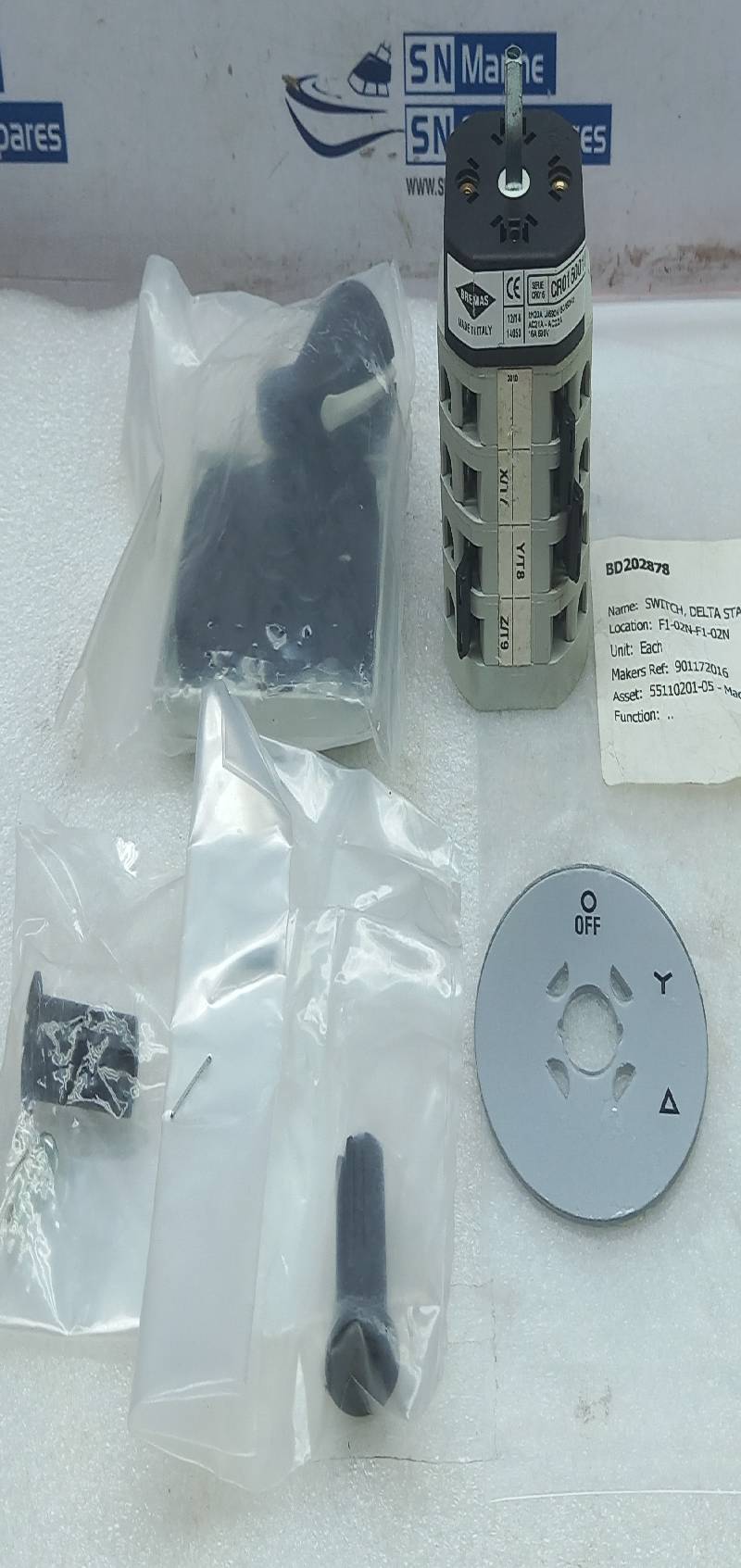 Bremas CR0160010 Delta Star Switch IP44-RIL