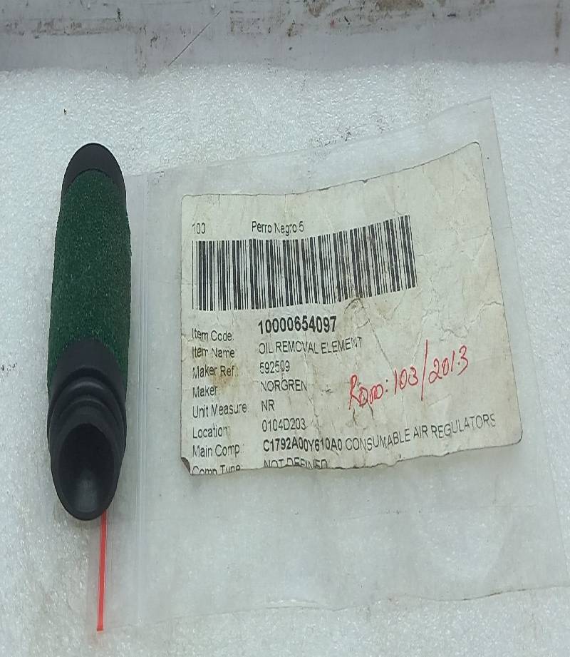 Norgren 592509 Oil Removal Element 5925-09 4PCs In Lot