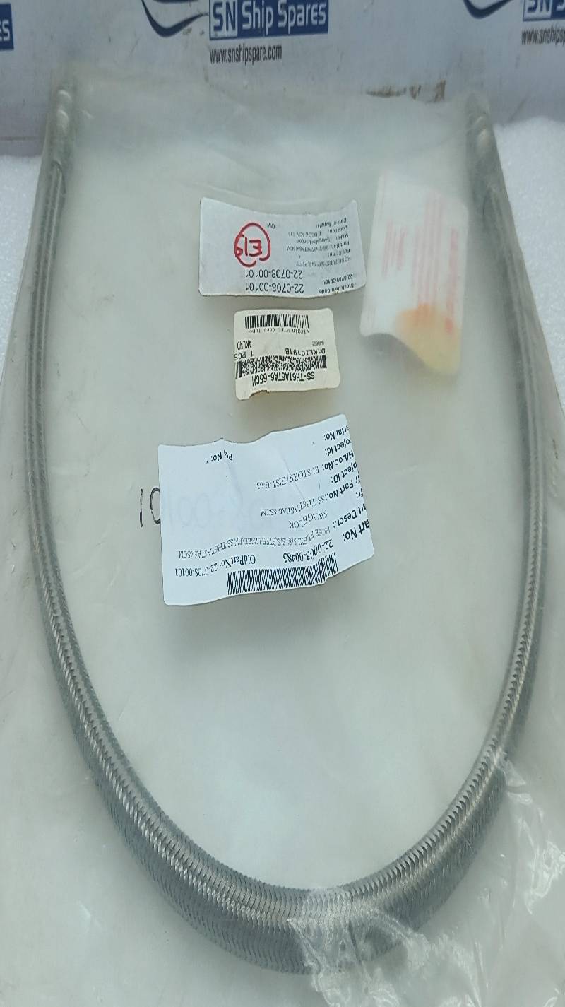 Swagelok SS-TH6TA6TA6-65CM Hose / S00024485B / NWPLY